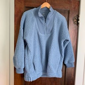 Aerie Sherpa quarter zip
